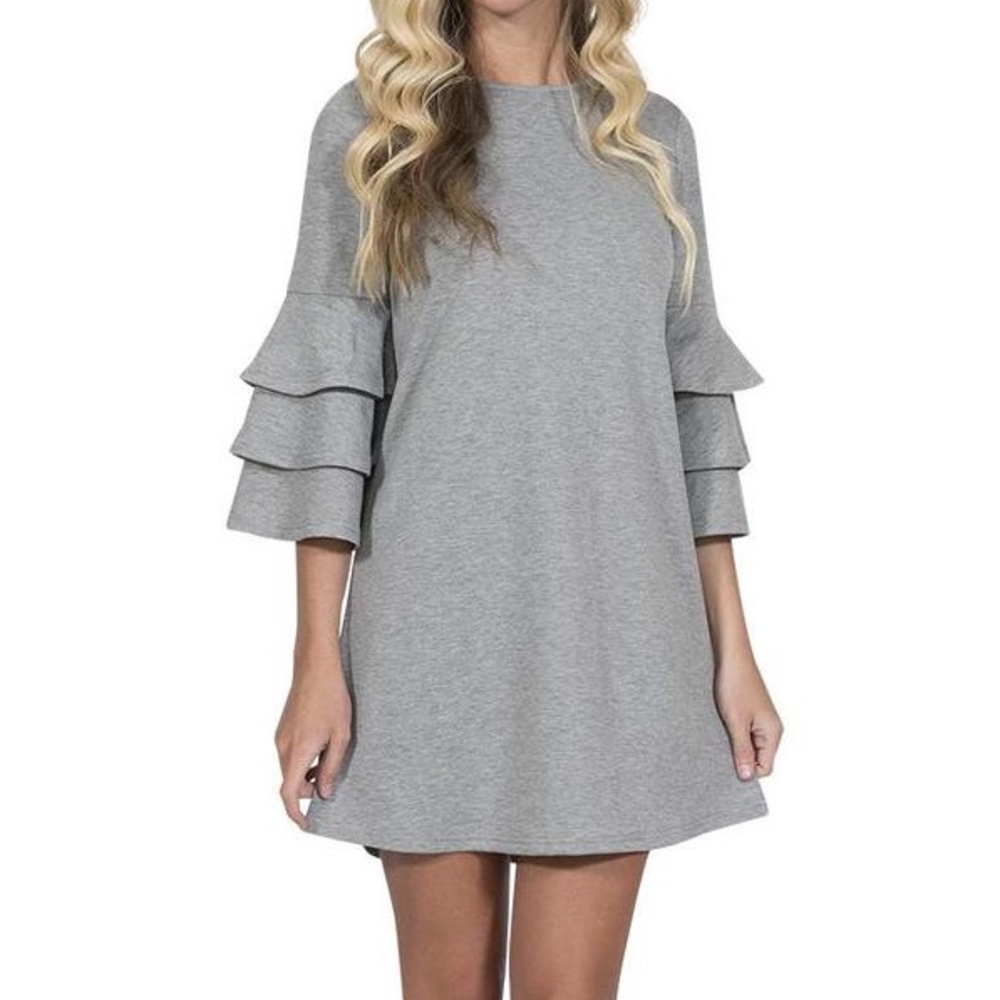 Simply Southern Ruffle Sleeve Dress